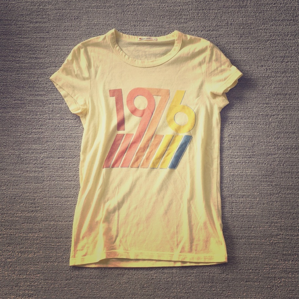 Yellow t shirt